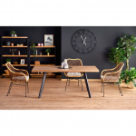 Valgomojo komplektas [Berlin stalas ir K336 kėdės]