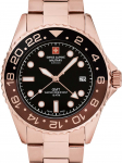 Swiss Alpine Military 7052.1164 GMT diver 42mm 10ATM - Laikrodis vyrams