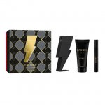 Carolina Herrera Bad Boy Le Parfum Dovanų rinkinys, Parfumuotas vanduo 100ml + Parfumuotas vanduo 10ml + Du&scaron;o želė 100ml
