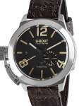 U-Boat 8893 Classico Tungsteno Black Automatic Mens Watch 42mm 10ATM - Laikrodis vyrams