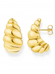 Thomas Sabo H2326-413-39 Ohrstecker organische Formen vergoldet Damen