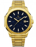 Paul Rich PR-46699 Mens Watch Mercer Aventurine Goldline Blue 40,5 mm 5ATM - Laikrodis vyrams