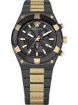 Versace VESO00722 Mens watch Sporty Greca Chronograph 46mm 5ATM - Laikrodis vyrams