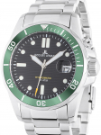 Jacques Lemans 1-2170K Hybromatic Diver Mens Watch 41mm 20ATM - Laikrodis vyrams