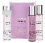 Chanel Chance Eau Tendre tualetinis vanduo, 3 x 20 ml (3 x papildymas)
