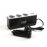 12/24V &scaron;akotuvas - 3x cigaretinės jungtys ir 1x USB
