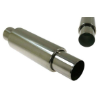 TurboWorks Rear Muffler 90mm inlet 76mm