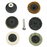 &Scaron;VEITIMO DISKELIŲ RINKINYS (7VNT) 2" 50MM SU KOTELIU 1/4"