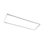Vir&scaron;tinkinis aliuminis rėmelis LED panelei (30x120, baltas) GTV RM-KNG300X120-00