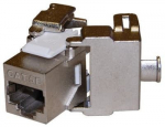 RJ45 lizdas LK-KJ6A-01 (Cat6A, FTP, 180&deg;)