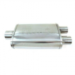 TurboWorks Center Muffler 76-63,5mm LT 409SS 355mm Y-PIPE