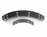 Perforuoto kanalo posukis KPFJ400H60 (90&deg;) BAKS