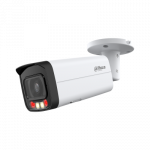 IP kamera Dahua Bullet HFW2449T-AS-IL-0360B F3.6 (Balta, 4MP, WizSense, IR 60m, LED 50m, IP67)