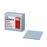 SOLL RESISTANT 70 - Skiedikliui atsparios valymo servetėlės 36cm x 32cm 70g/m&sup2; 1vnt