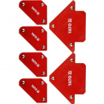 YATO SUVIRINIMO KAMPŲ MAGNETINIŲ RINKINYS (6VNT)(45&deg;-90&deg;-135&deg;)