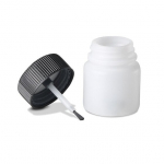 SOLL TB02 Plastikinis buteliukas dažams su teptuku 30ml