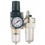 Oro srauto reguliatorius 1/4" su filtru ir tepaline