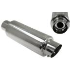 TurboWorks Rear Muffler 90mm inlet 76mm su slopintuvu N1 tipo