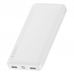 I&scaron;orinis akumuliatorius (Powerbank) BASEUS PPBD050002 (10000mAh, 15W, 2xUSB + USB-C, baltas)