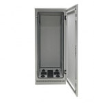 19'' pastatoma pramoninė komutacinė spinta 691742IP55.GR (42U, 800x800mm, IP55, iki 1000kg, pilka, nesurinkta)