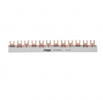 Izoliuota sujungimo &scaron;yna Hager KDN380A (3P, 57 mod., 10mm)