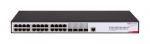28 prievadų komutatorius Hikvision DS-3E2528-HI-24T4F (valdomas L2+, 24xLAN, 4xSFP, 56Gbps)