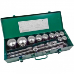 SATA GALVUČIŲ RINKINYS 3/4" (15VNT) (COLINĖ SISTEMA)