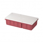 Hermetinė paskirstymo dėžutė Elettrocanali EC410C4RA (120x80x50mm, IP56)