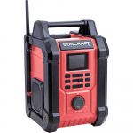 WORCRAFT Akumuliatorinis radijas su BT 20V LI-ION 4.0ah