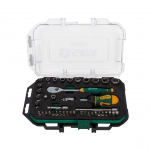 SATA Galvučių rinkinys 1/4" 49vnt. 120XP