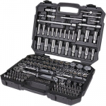 BOXO BLACK Didelis galvučių profesionalus rinkinys 1/4" 3/8" 1/2" 172 vnt