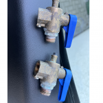 DVA vandens mink&scaron;tinimo filtrų kranai (2vnt)