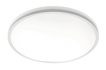 &Scaron;viestuvas lubinis apvalus pilkas TULA LED (24W, 1680lm, IP44, 4000K) GTV LD-TUL24W-NW-80