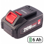 Akumuliatorius akumuliatoriniams įrankiams WORCRAFT 20V 6.0Ah LI-ION