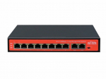 8 prievadų, 8 PoE komutatorius Wi-Tek Wi-PS210