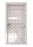 Didelis įleidžiamas metalinis korpusas nuimumu rėmeliu FLBOX280 (550x280x80mm, baltas)