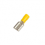 AFH-6/9.5 izoliuotas ki&scaron;tukinis lizdas (6mm&sup2;, geltonas)