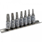 YATO Užlūžusių varžtų i&scaron;sukėjų rinkinys 1/4" TORX 7vnt. (smulkus sriegis)