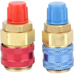 Oro kondicionierių R134A jungtys (varinės) 1/4" su i&scaron;oriniu sriegiu 2vnt.