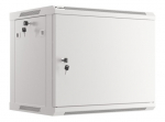 Komutacinė spinta 19'' pakabinama 9U 600x600mm (pilka, surinkta, IP20) AWM2-6609