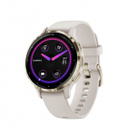Garmin Venu 3s I&scaron;manusis Laikrodis Ivory + Soft Gold