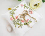 Vestuvinis kryželių siuvinėjimo rinkinys &bdquo;Meilės aromatas&ldquo; 10x10 cm SW04