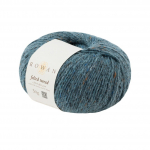 Delfto mėlyna Nr.: 194 - ROWAN FELTED TWEED siūlai. (Merino ir alpakos vilna)