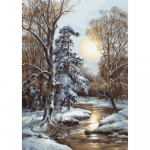 Siuvinėjimo rinkinys Luca-S Thaw SB596 32.5x46cm
