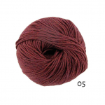 Spalva 005: DMC WOOLY 100% Merino Vilna - itin &scaron;velnūs vilnoniai siūlai