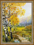Siuvinėjimo rinkinys Riolis 1134 Beržynas