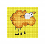 Siuvinėjimo rinkinys Luca-S Sheep SB048 9x9cm