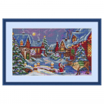 Siuvinėjimo rinkinys Merejka Christmas Guest SK75 29x17cm