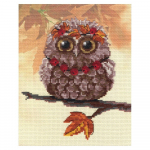 Siuvinėjimo Rinkinys MP Studija Owl - Autumn SRK-311 20x20cm