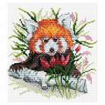 Siuvinėjimo Rinkinys MP Studija (Discontinued) Ginger Panda SM-128 18x15cm